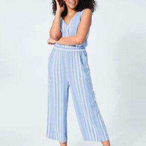 Gap Sleeveless V-Neck Jumpsuit